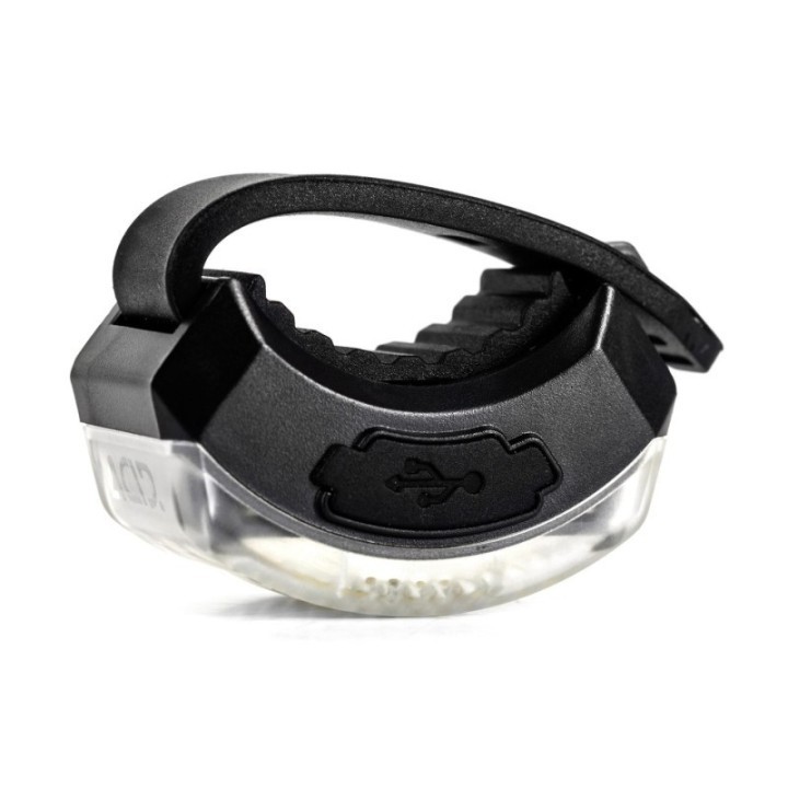 Lumières de sécurité LED rechargeables avec 5 modes et fixation en silicone