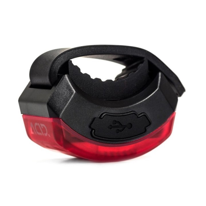 Lumières de sécurité LED rechargeables avec 5 modes et fixation en silicone