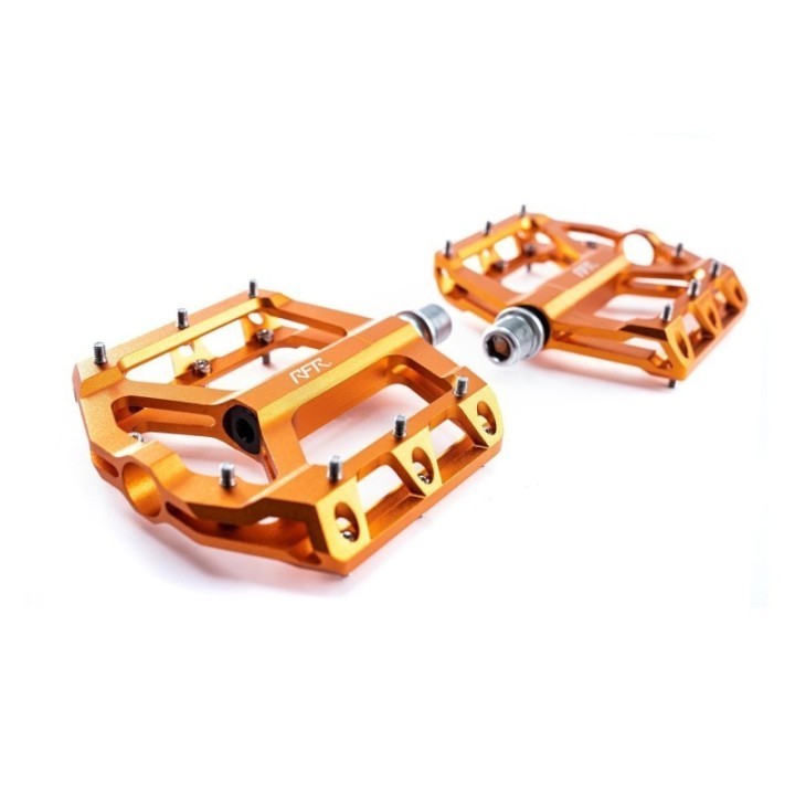 Pédale plate CNC haute qualité avec design agressif et sécurité exceptionnelle