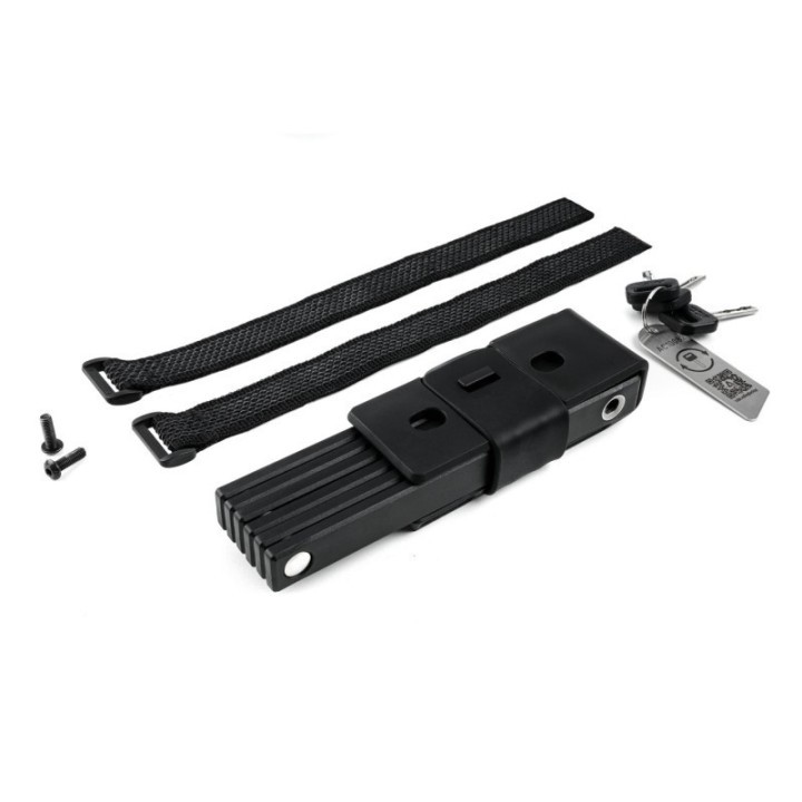 Serrure pliante RIGID 80 PURE : haute sécurité pour vos bicyclettes