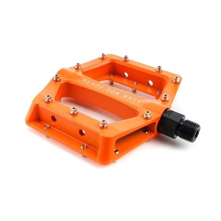 Pédales plates en aluminium léger avec roulements de haute qualité