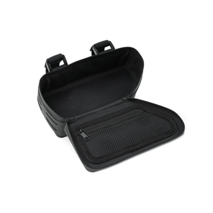 Frame Bag PRO 1 : Sac pour vélo avec compartiment zip et logo réfléchissant