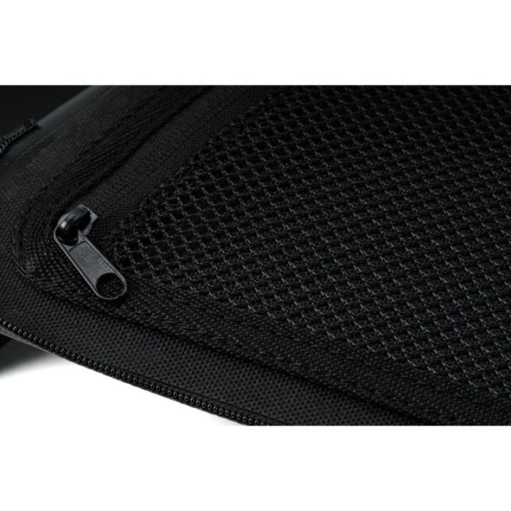 Bag de vélo L'ACID Frame Bag PRO 2, compartiment zip et logo réfléchissant