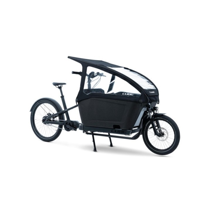 Cycle cargo résistant à l'eau, couvercle de pluie, charge et sécurité