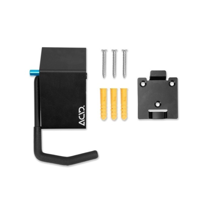 Solution de rangement pour vélo : crochet mural ACID pour garage ou sous-sol