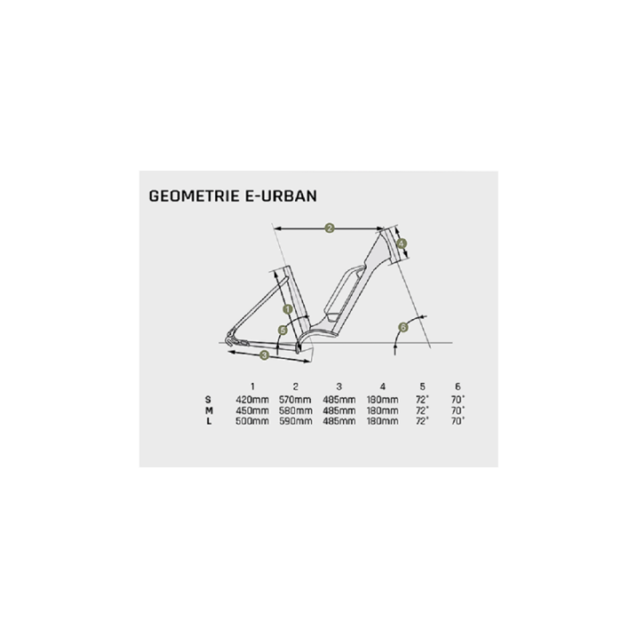 Vélo électrique E-Urban 30 Plus - 500 Wh
