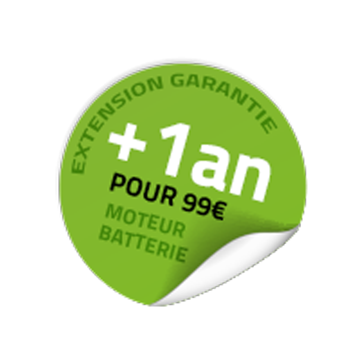 Extension de Garantie +1 An OVELO (Moteur et Batterie)