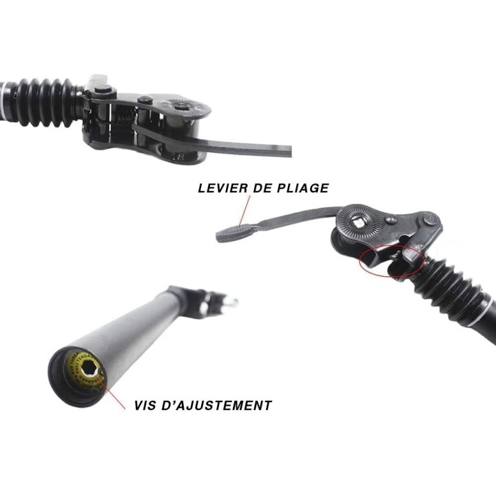 Tige de selle à bascule avec suspensions VG Lavil / Ovelo City Bas