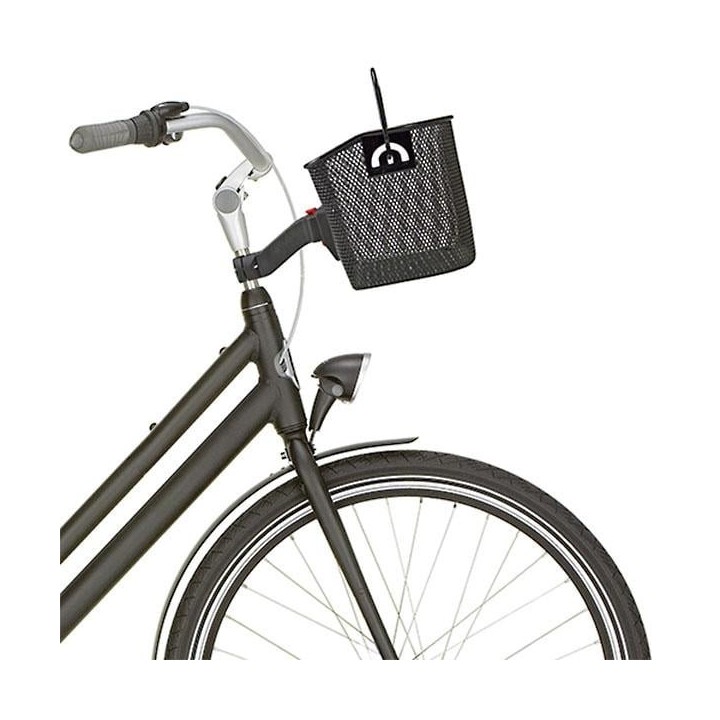 Fixation KLICKfix sur potence avec serrure