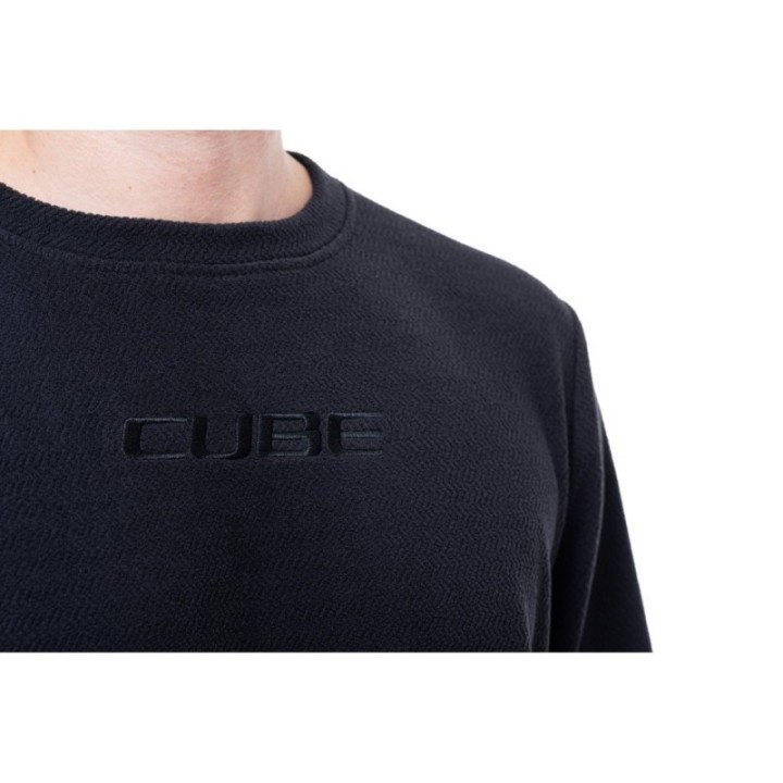 Jersey fleecy MTB Cube pour les jours froids et humides