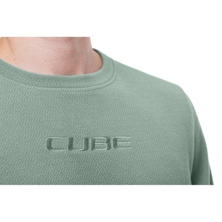 Maillot de fleece CUBE ATX à manches longues, chaud et respirant