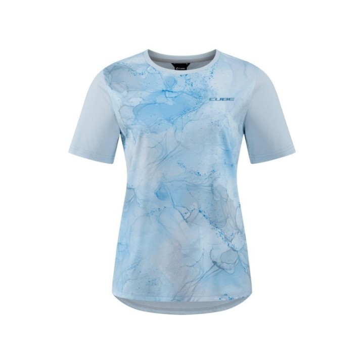 CUBE MTB Jersey : Jersey féminin et décontracté pour les jours chauds