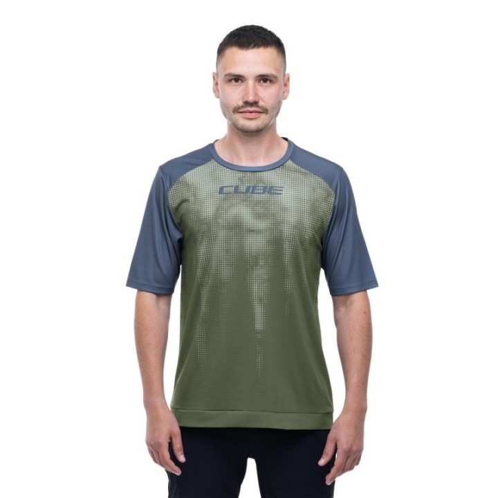 Jersey ATX à cou rond, tissu technique respirable, séchage rapide