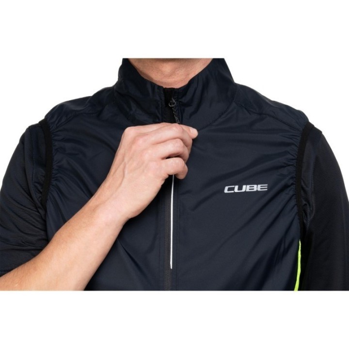 Gilet coupe-vent Cube Road/XC : protection vent et pluie léger