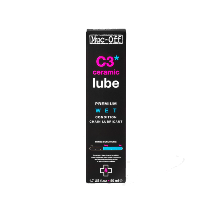 Lubrifiant MUC-OFF "C3 Ceramic Wet Lube" - 50 ml