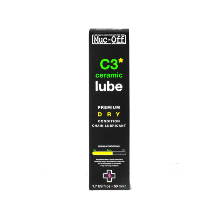 Lubrifiant MUC-OFF "C3 Ceramic Dry Lube" - 50ml