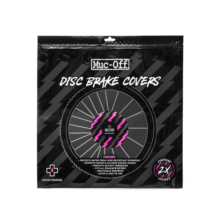 2 Protections de frein à disque MUC-OFF