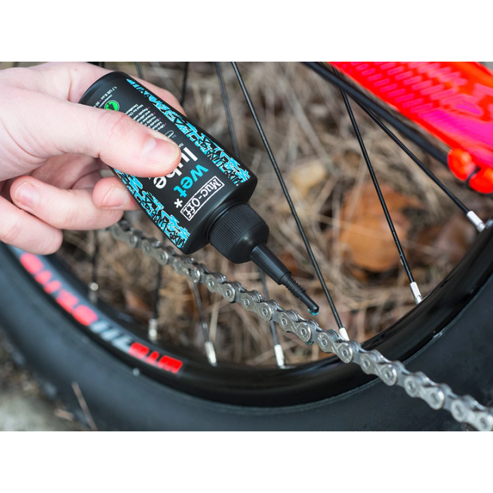 Lubrifiant MUC-OFF conditions humides "Wet lube" 50ml