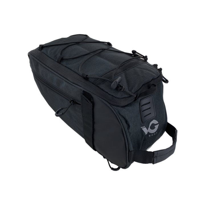 Sacoche multipoches VG sur porte-bagages - 10L