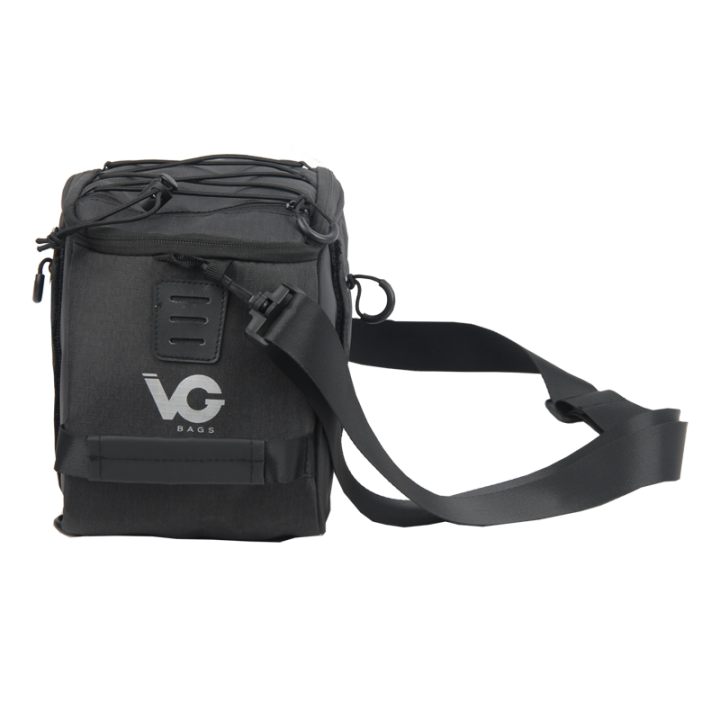 Sacoche multipoches VG sur porte-bagages - 10L