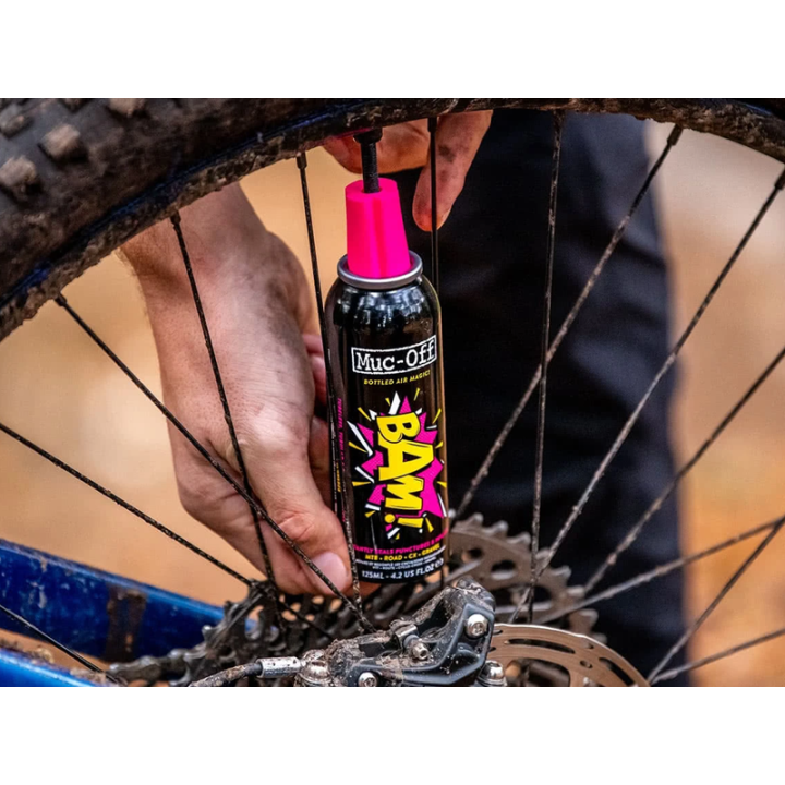 Bombe Réparation Crevaison MUC-OFF B.A.M! - 125 ml