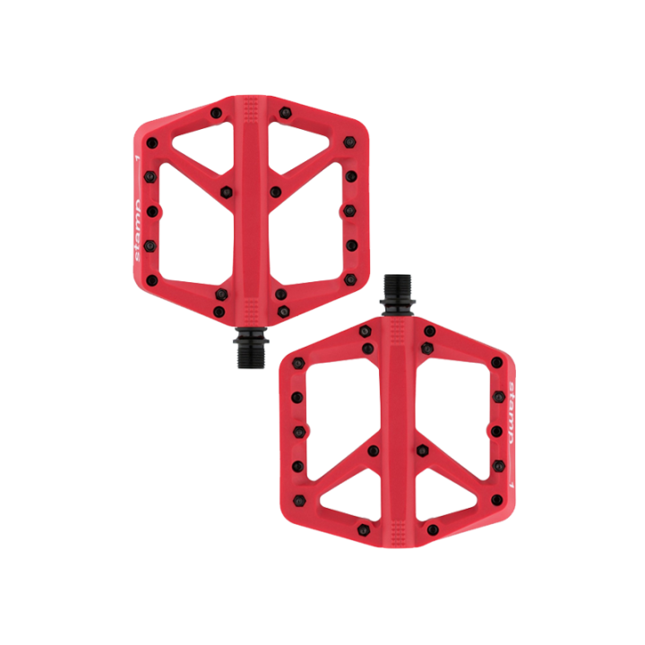 crankbrothers pédales stamp 1 large Rouge
