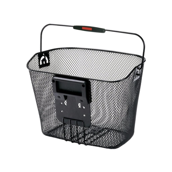 Panier KLICKFIX Acier 16L Noir