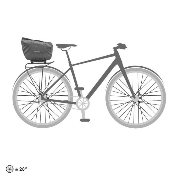 Sacoche ORTLIEB Arriere TRUNCK BAG RC URBAN - (12L) [Gris]