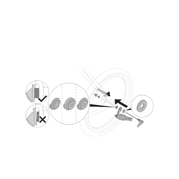 Attelage de Vélo Cybex Zeno Cycling Hitch