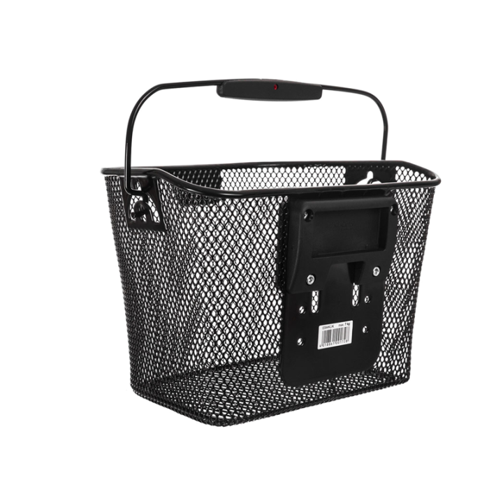 Panier Avant KLICKFIX Acier Mini 10L [Noir]