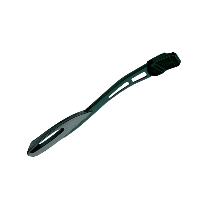 Béquille latérale noir réglable alu