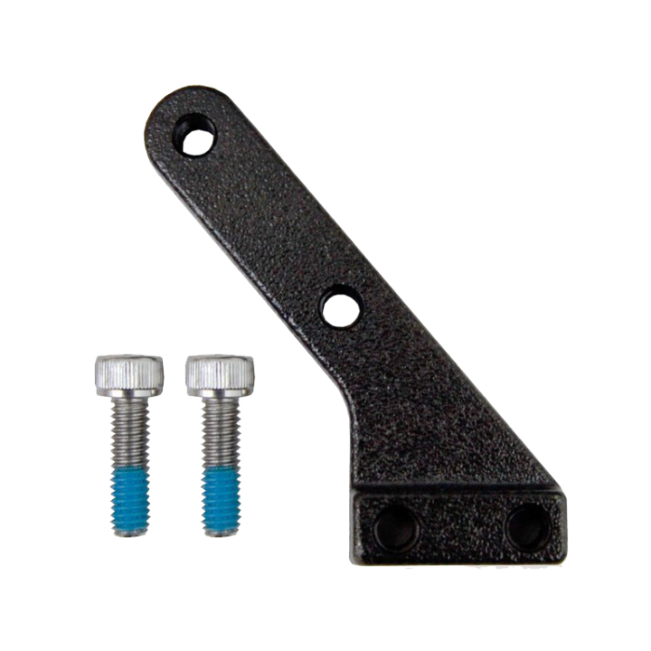 Béquille latérale noir réglable alu