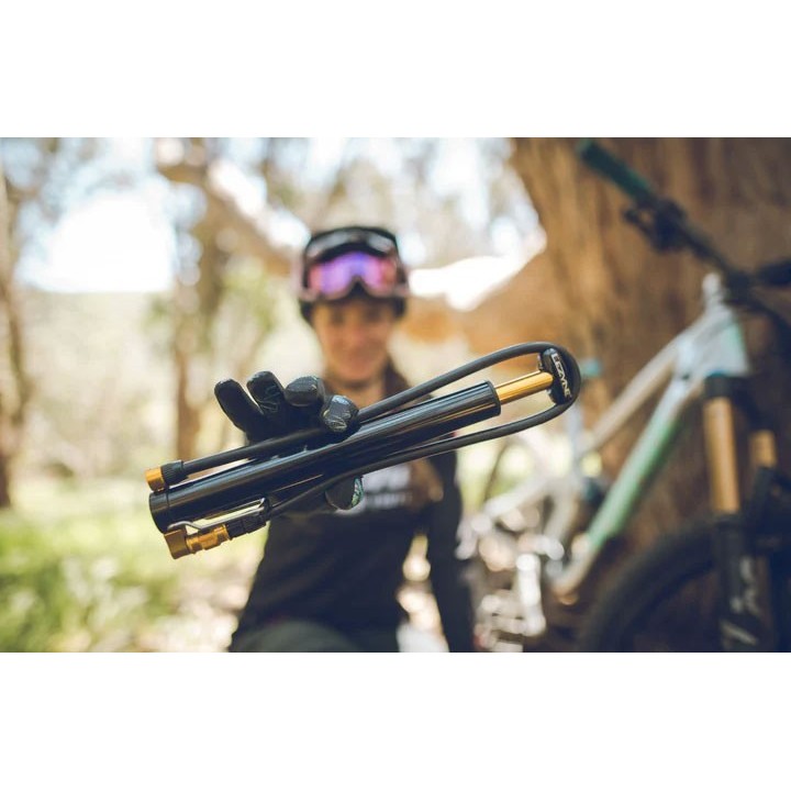 Mini Pompe à Pied LEZYNE MICRO FLOOR DRIVE HVG - Manomètre