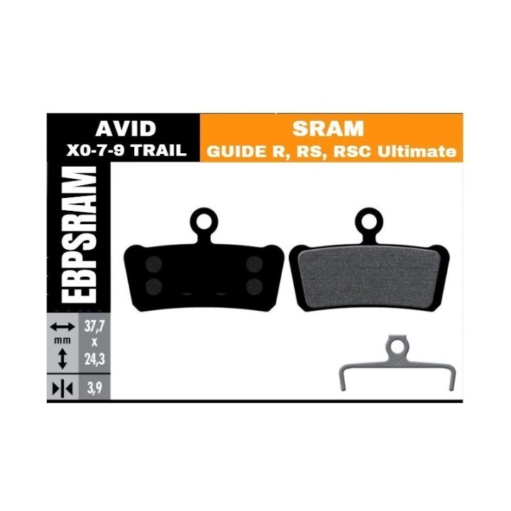 plaquettes de frein Bear Vae modele guide sram
