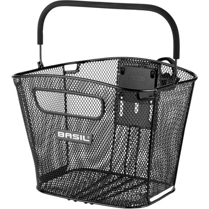 Panier Avant BASIL Bold + Support KLICKFIX - 26L - [Noir]