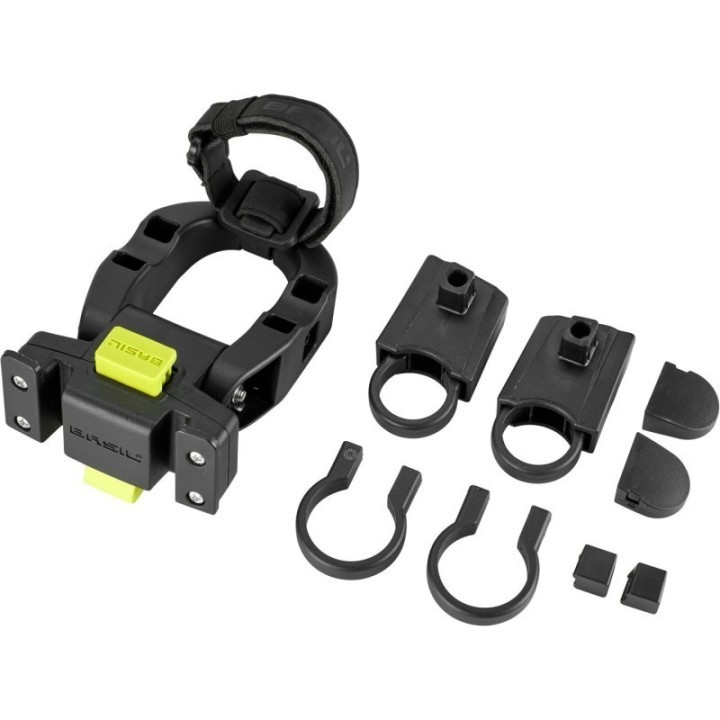 Panier Avant BASIL Bold + Support KLICKFIX - 26L - [Noir]