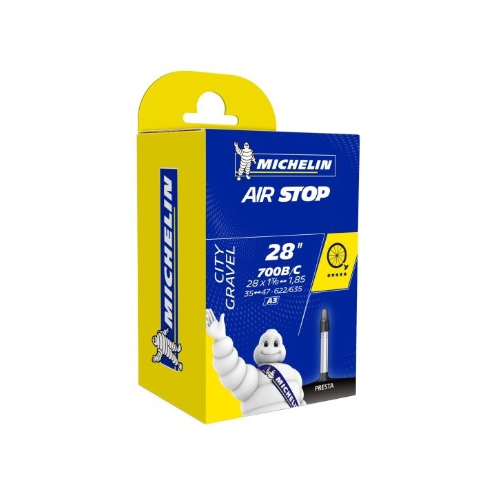 Michelin chambre a air airstop a3 28 x 1.5/8