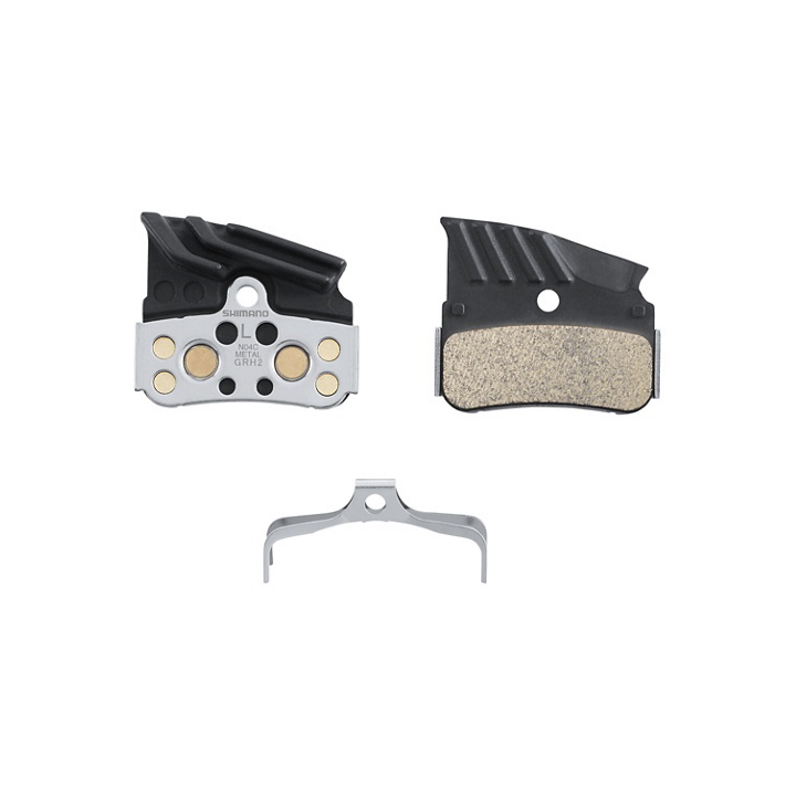 Plaquettes en métal avec ailette et ressort N04C-MF