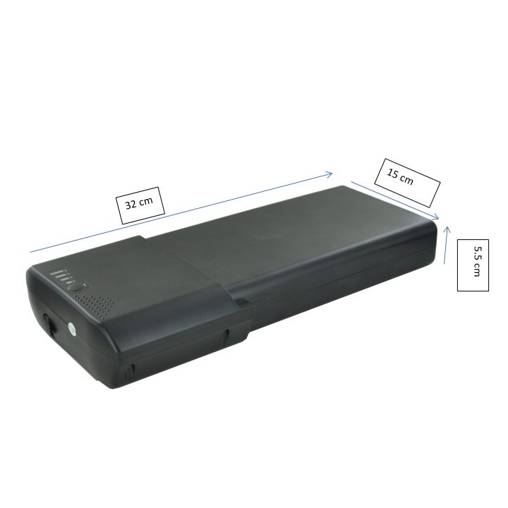 Batterie Porte-Bagage PANASONIC 504Wh/14Ah (British Pedalier)