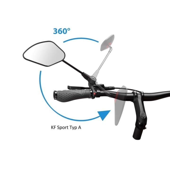 Miroir Rétroviseur KRAMPE pliable KF Sport