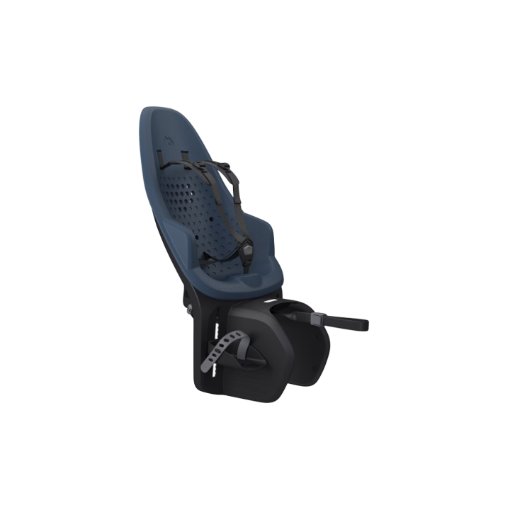 Thule Yepp 2 Maxi - siège vélo enfant monté sur porte-bagages bleu majolica