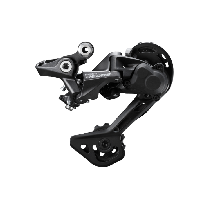Derailleur Arriere SHIMANO DEORE M5120 10/11Vitesses SHADOW RD+ - Noir Super Grande Chape