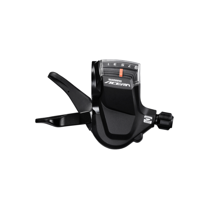Manette Changement de vitesse SHIMANO SL-M3000 ACERA Rapidfire Droite 9 Vitesses 2050mm