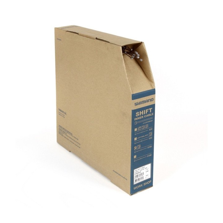 Cable de dérailleur shimano inox Ø 1