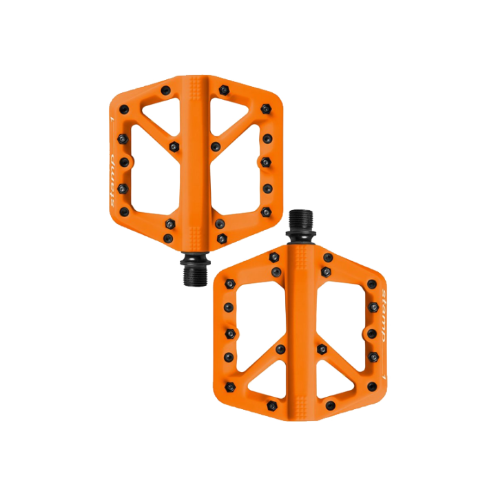 Crank Brothers Pedales Stamp 1 Large Orange