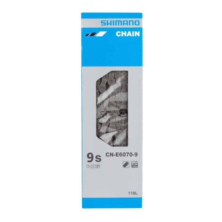 Chaine SHIMANO CN-E6070-9 HG 9 Vitesses E-BIKE DESIGN 138 Maillons