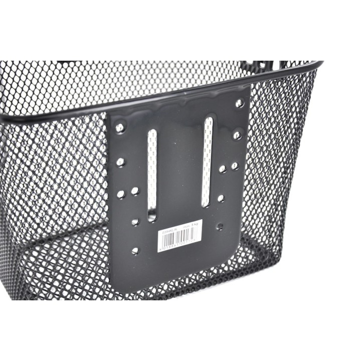 PANIER KLICKFIX ACIER NOIR 16 LITRES + Fixation tout ècran