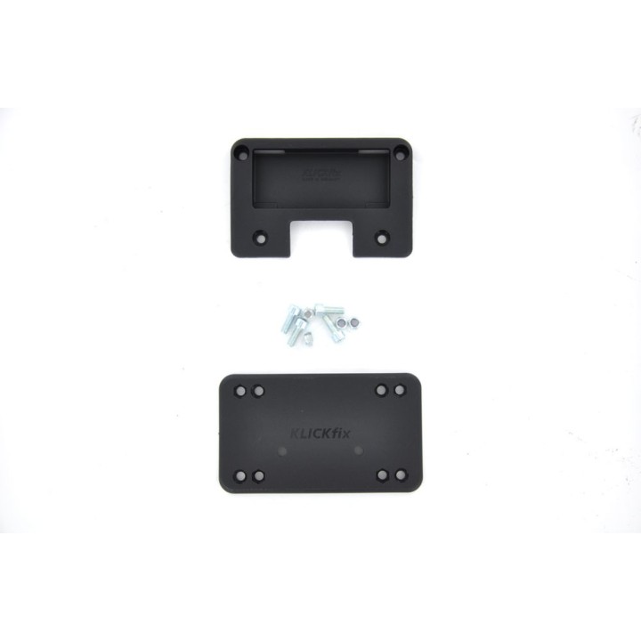 PANIER KLICKFIX ACIER NOIR 16 LITRES + Fixation tout ècran