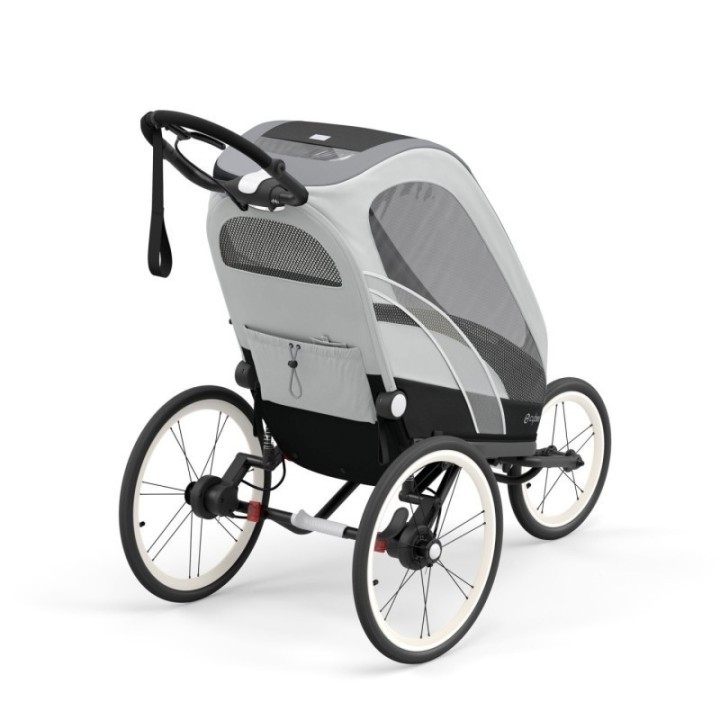 Kit Complet Habillage + Poussette Enfant CYBEX MULTISPORT ZENO - Noir/Gris