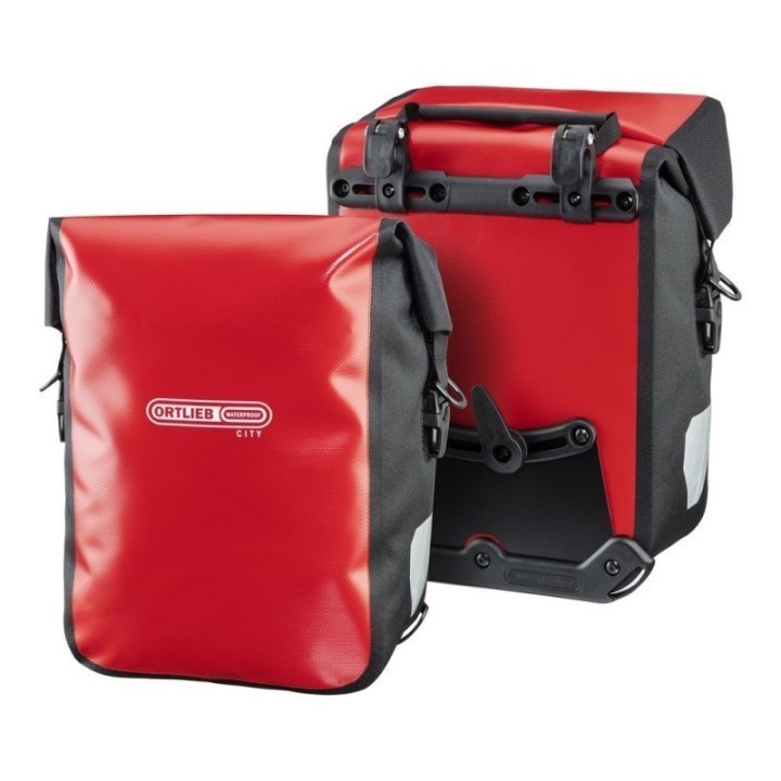 Paire de sacoches ORTLIEB Sport-roller City 2 x 12.5L -Rouge